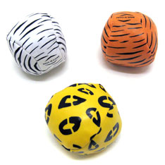 animal skin footbag