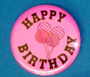 birthday buttons