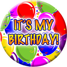 it's my birthday button