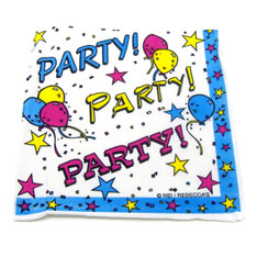 star birthday party napkin