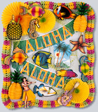 luau decorating kit