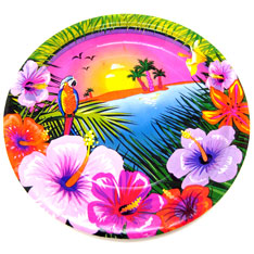 luau plates