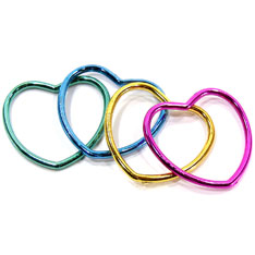 heart bangle bracelet