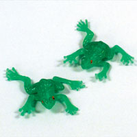 green frogs