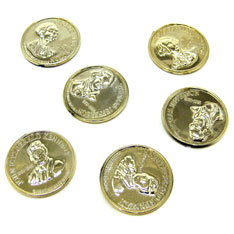presidential gold coin