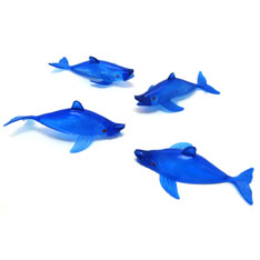 mini plastic sharks