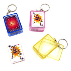 playing card keychain