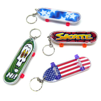 skateboard keychain