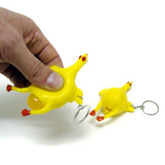 chicken egg keychain