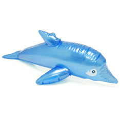 inflatable dolphin