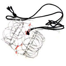 wire puzzle necklace