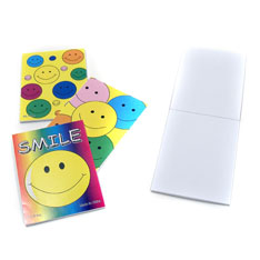 smiley memo pad