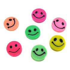 smiley face eraser