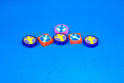 peace sign eraser