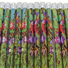 wild animal pencils