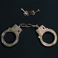 metal handcuff