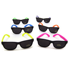 neon rubber sunglasses